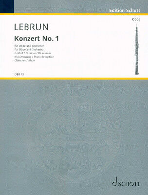Schott Lebrun Concert Nr. 1 d-moll
