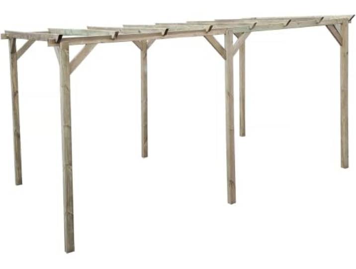 Carport Sunny aus Holz 3 x 5 m