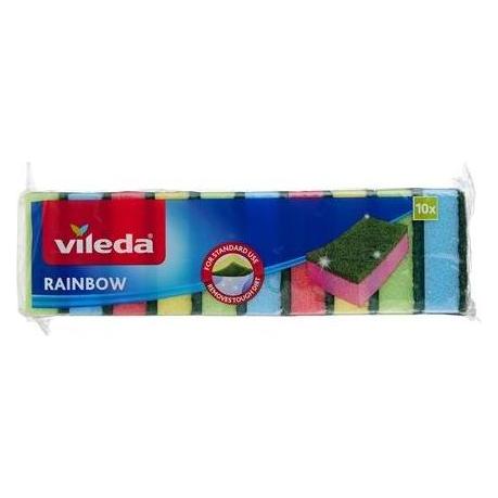 Vileda Sponges Rainbow 10pce (10 Stk.) (4023103242944)