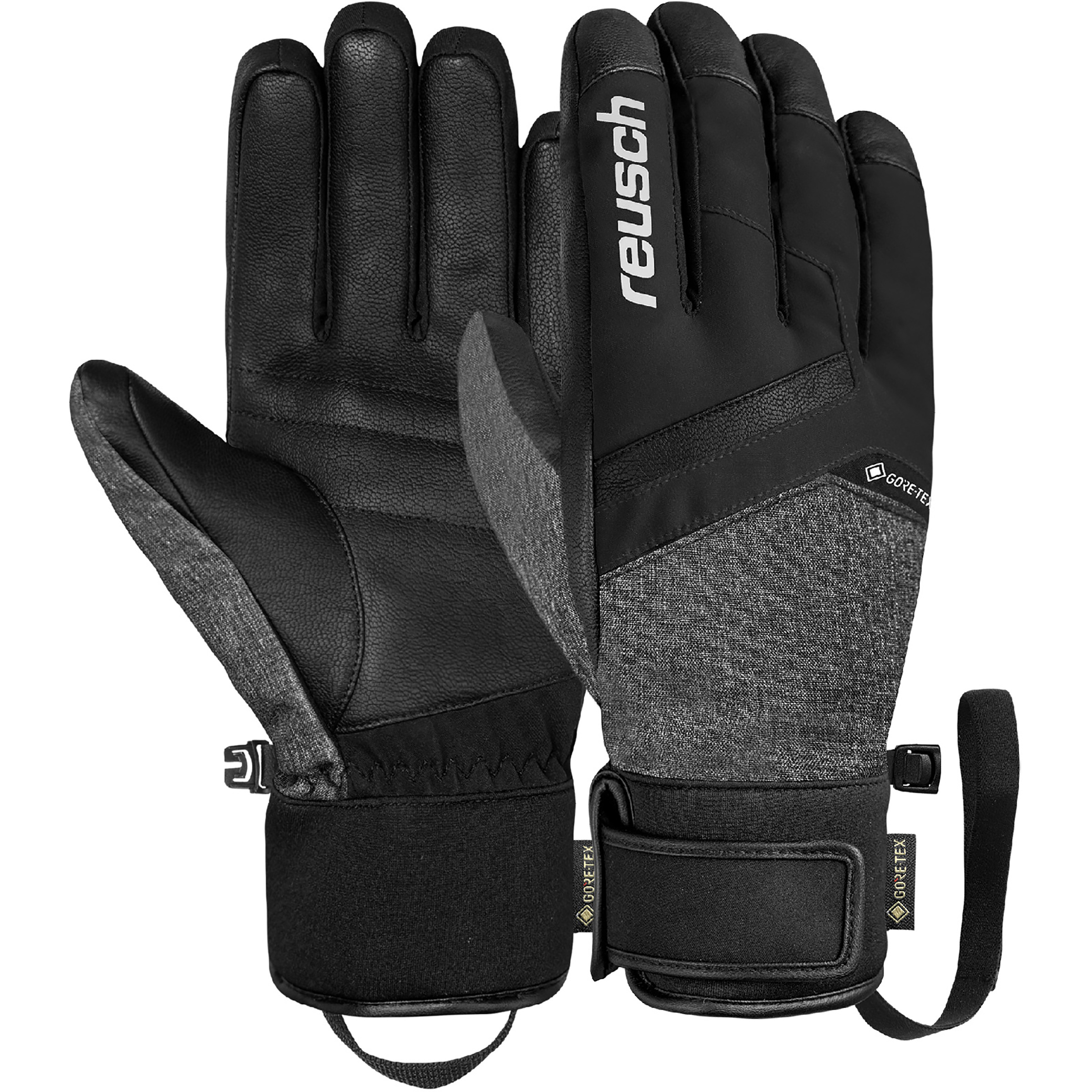 Reusch Booster GTX Skihandschuhe schwarz Größe 9 Trekking Winddicht Wasserabweisend