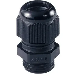 Jacob, Kabelverbindung, Forskruning Perfect M12x1,5 kabel Ø 3-6 mm IP68, UL polyamid, sort RAL 9005
