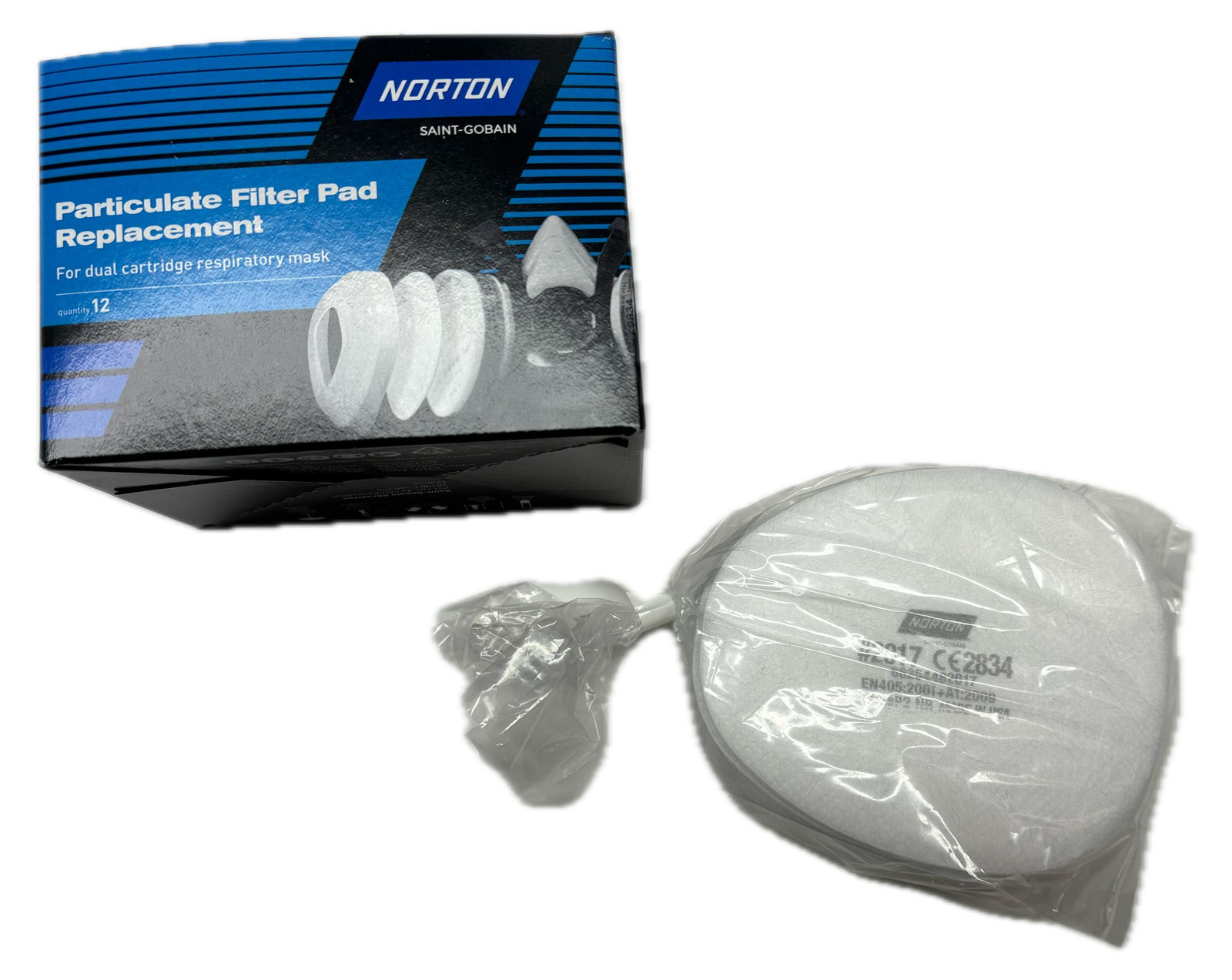 NORTON Saint Gobain reservefilter voor halfmaskers voor adembescherming