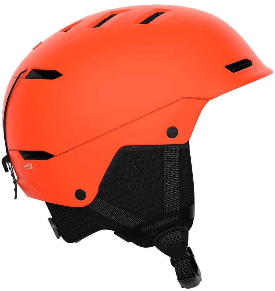 Salomon  - Husk Jr Neon Orange - 53-56 - Casque de ski