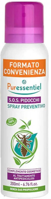 Puressentiel Sos Pidocchi Spray Preventivo 200ml