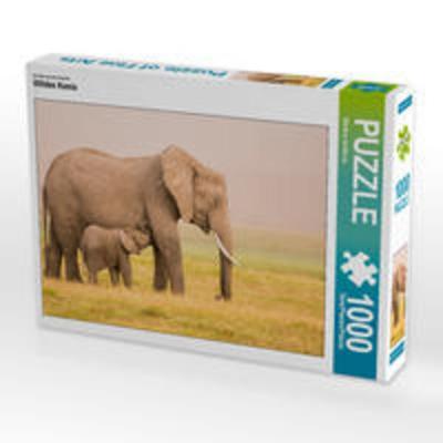 CALVENDO Puzzle Wildes Kenia 1000 Teile Lege-Größe 64 x 48 cm Foto-Puzzle Bild von Martina Schikore