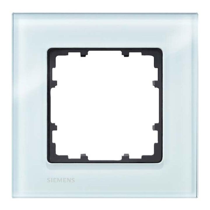 Siemens Indus.Sector Rahmen 1-fach Delta Miro Glas 5TG1201)