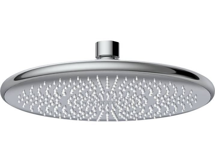 Regenduschkopf WENKO Watersaving System , silber (silberfarben), B:20cm T:30cm, Duschköpfe, Regenduschkopf, Regenduschkopf Durchmesser 20 cm