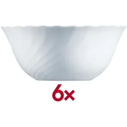 Arcoroc Salatschale »Trianon White« 18 cm weiß, 18x7.5x18 cm