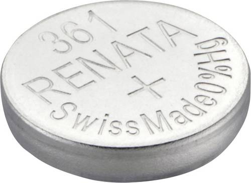 Renata Knopfzelle 361 1.55V 24 mAh Silberoxid