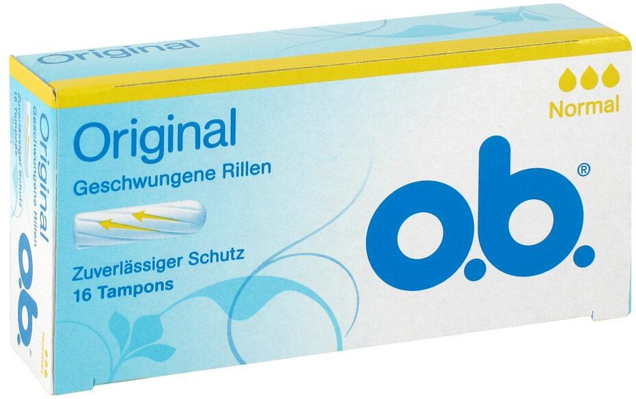 O.b. Original Tampons normal 16stk