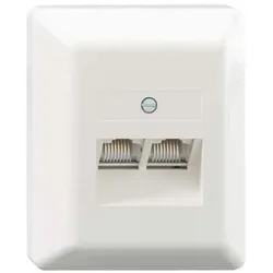 Rutenbeck Anschlußdose UAE 2x8(8) Ap rw 13010130