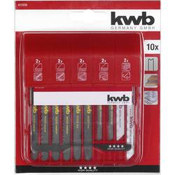 kwb 617230 Stichsägeblätter-Set Jigger 10-teilig 1 St.