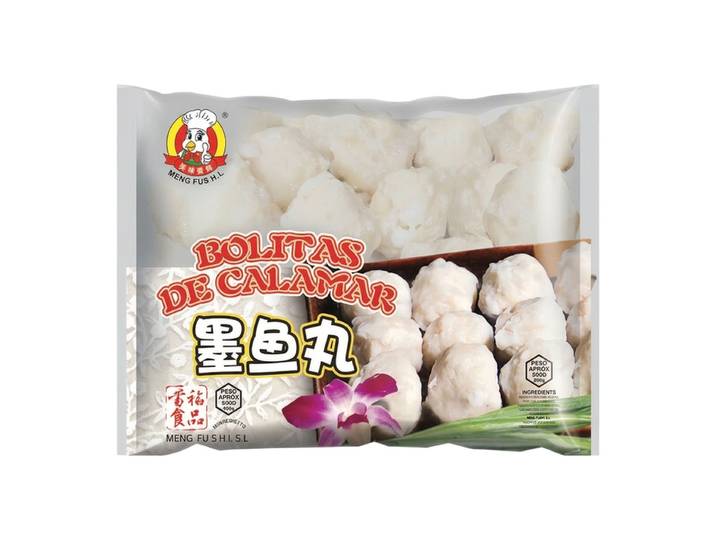 Meng Fu Boulettes de calmar - 360 g
