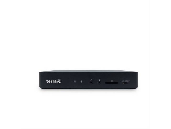 TERRA Laptop-Dockingstation TERRA MOBILE Dockingstation 810 USB-C/Triple 4K inkl.135W Netzteil, 4K, USB-C, 3x HDMI, 3x DisplayPort u.a.