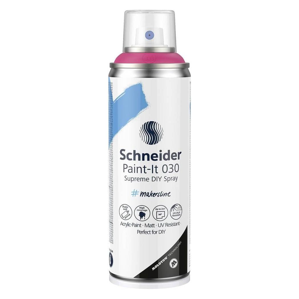 Schneider Paint-It 030 ML03050136 Acrylfarbe Magenta 200 ml (200 ml) (ML03050136)