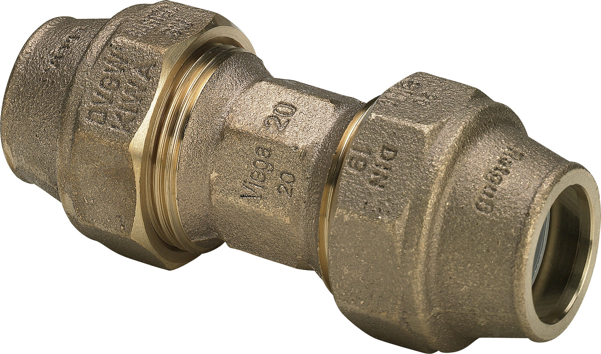 Viega Raccord Maxiplex 275815 Ø 63 mm, bronze à canon, raccord à vis