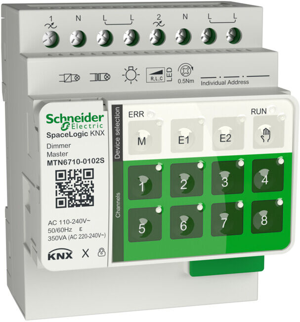 Spacelogic Variateur MTN6710-0102S Knx Secure Master Schneider Electric (MTN6710-0102S)