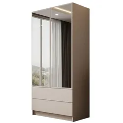 KLEIDERSCHRANK AUREL KASCHMIR 2D2S mit Schubladen
