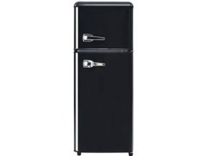 Réfrigérateur rétro 2 portes 92 L D noir
