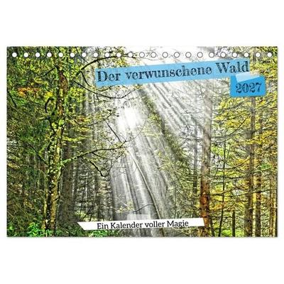 Verwunschene Waldträume: Ein Kalender voller Magie (Tischkalender 2027 DIN A5 quer), CALVENDO Monatskalender