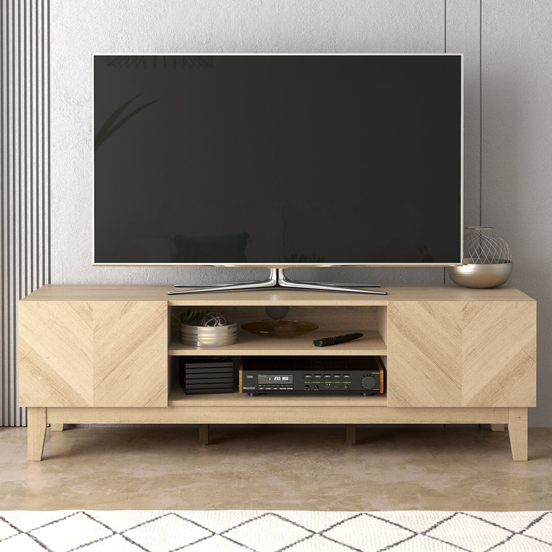 Natur Pur Cartwright Hanwell TV Stand for TVs up to 65" Oslo Oak 50"