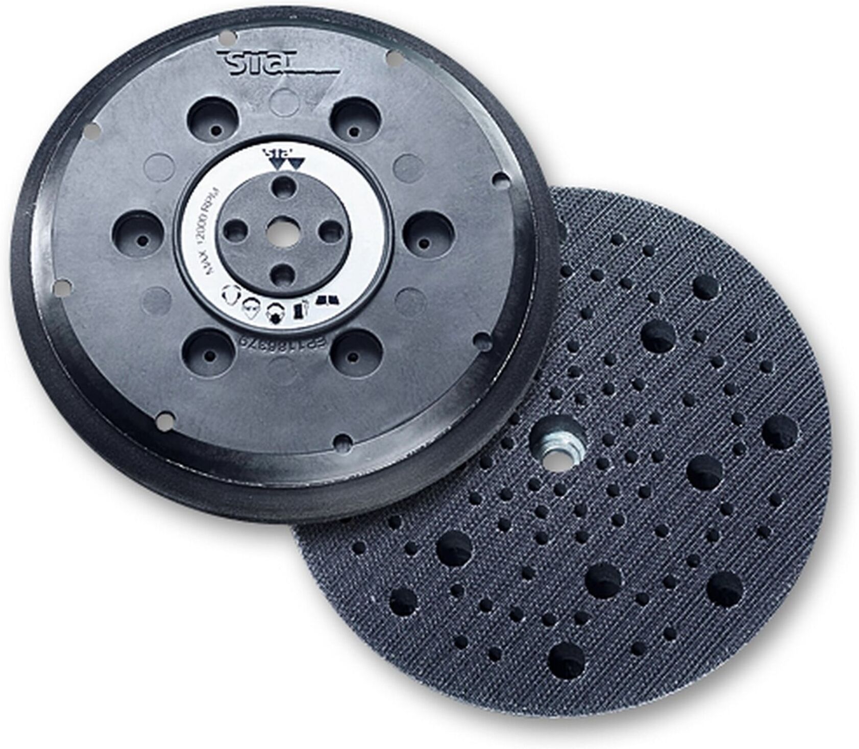 Sia Stützteller, 0 x 0 x 150, 103-Loch Technische Details hart, siafast-Klettsystem ; sia ABRASIVES (F03E003E0E)