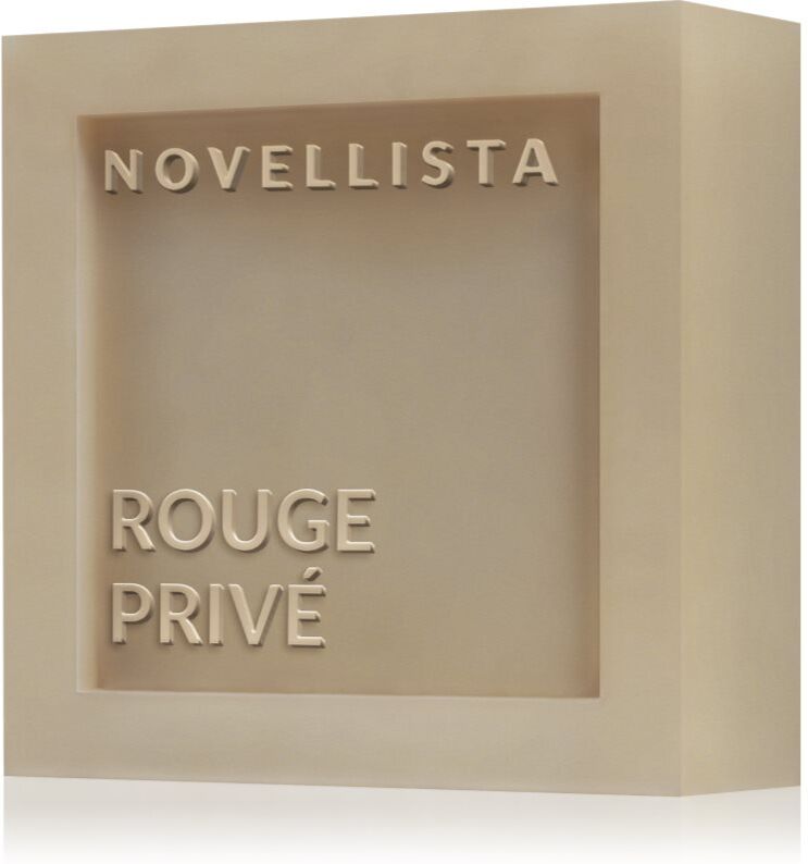 NOVELLISTA Rouge Privé luxury bar soap for face, hands and body W 90 g