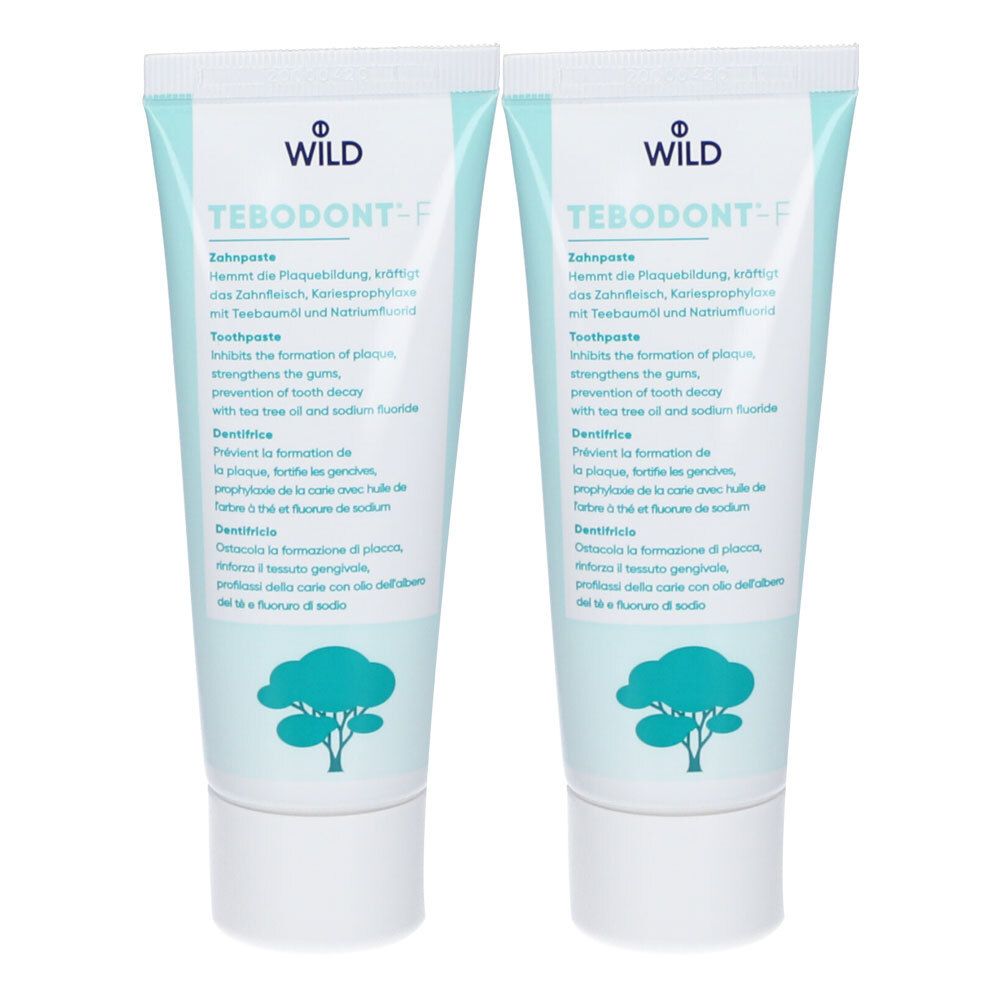 Tebodont Zahnpasta F 2x75 ml
