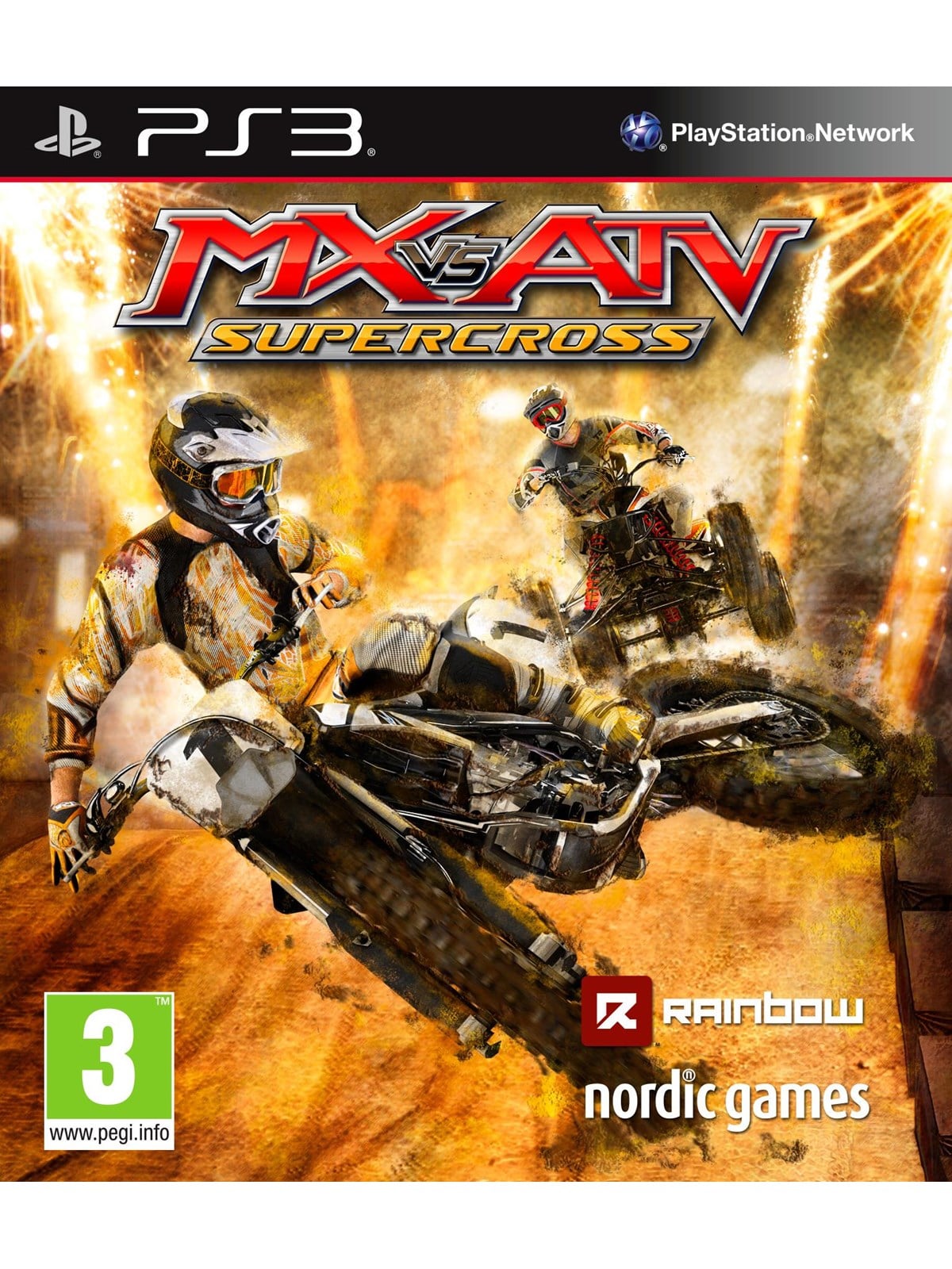 MX Vs ATV: Supercross - Sony PlayStation 3 - Rennspiel - PEGI 3