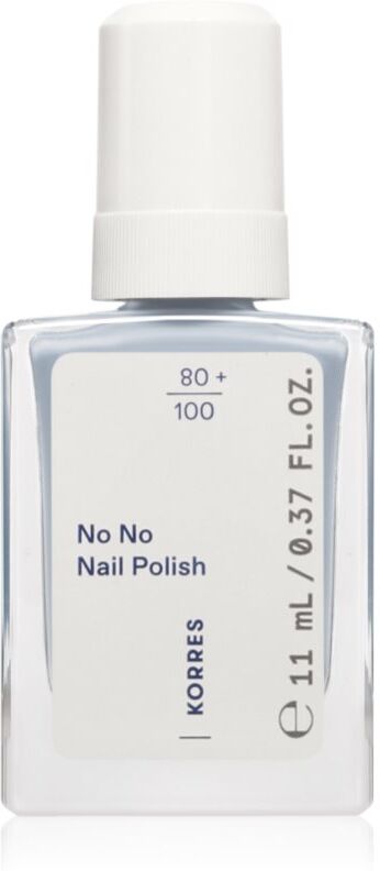 Korres No No Nail Polish Nourishing Nail Varnish shade 72 Pastel Blue 11 ml