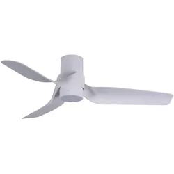 DC Deckenventilator Nautica Weiß mit LED