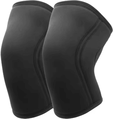 Inspire Picks AOLIKES 7mm Knee Sleeves For Weightlifting Pair Of Powerlifting Knee Support Wraps For Squats black A l