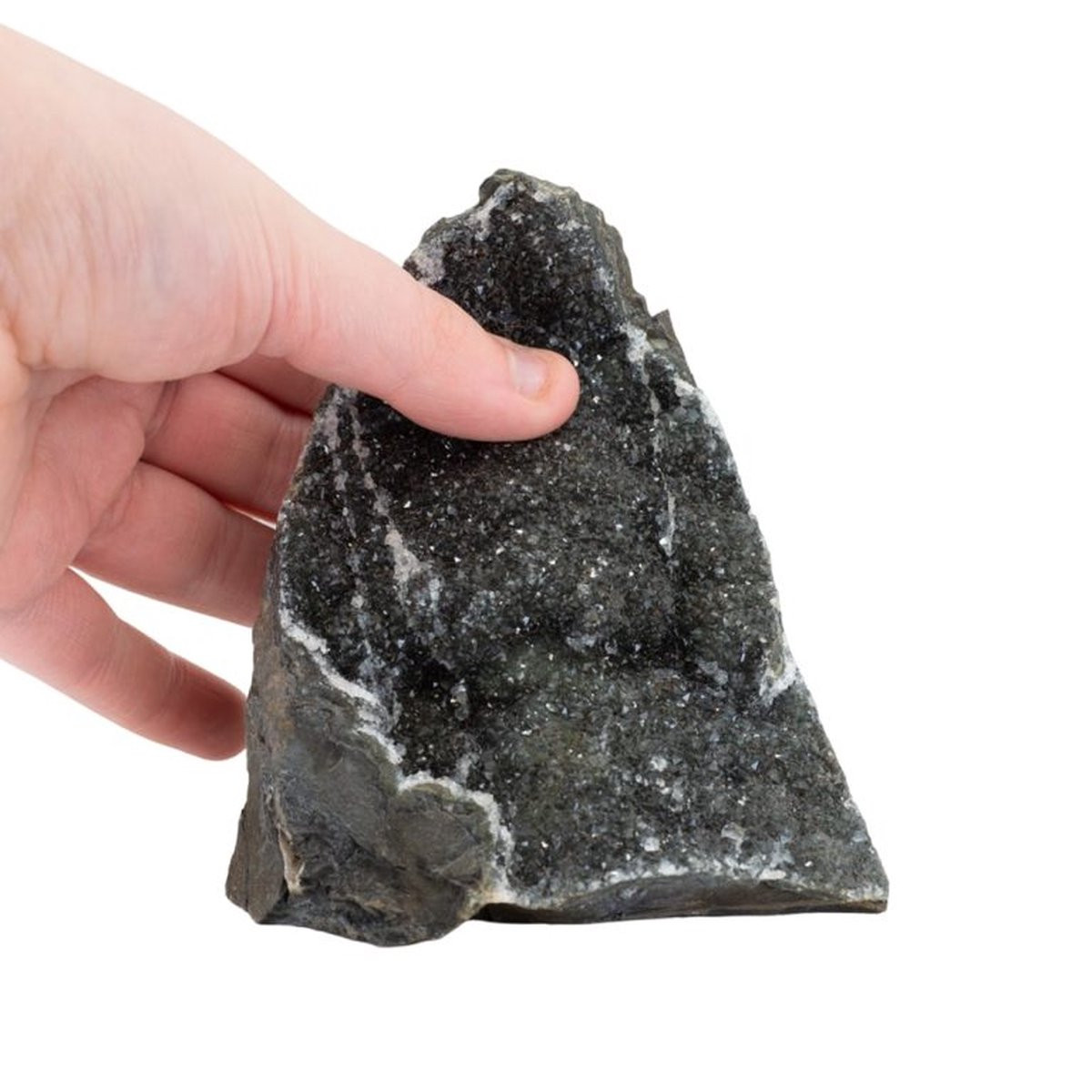 Zwarte Amethist Geode - Ruwe Edelsteen - 500 tot 1000 gram