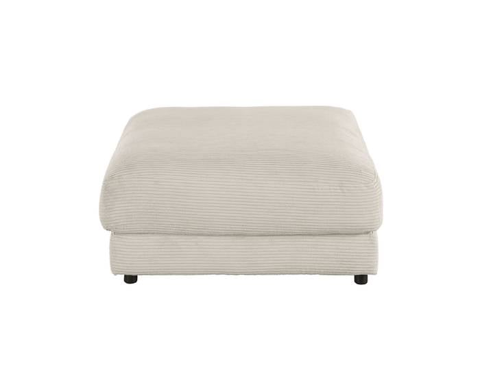 Candy High End Polsterhocker Cord 100x100 cm