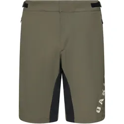 Oakley, Herren, Velohosen, Free Ride Lined (XXS), Grün