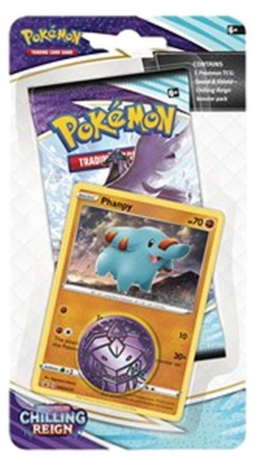 Pokemon Chilling Reign Phanpy 1-Pack Blister van The Pokemon Company