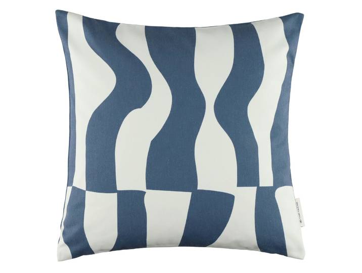 Kissenbezug TOM TAILOR HOME Modern Waves , rosé, B:45cm H:1cm L:45cm, Polyester, Baumwolle, Polyester, Kissenbezüge, Kissenbezug, modernes Wellenmotiv
