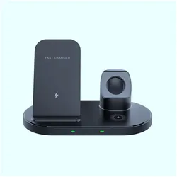 We-Vibe WE Dock de charge Apple 3-en-1 iPhone / AirPods / Apple Watch - Induction 18W ma (18 W), Wireless Charger