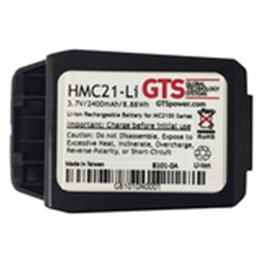 Global Technology Systems HMC21-LI, Akku, Motorola, MC2100, Schwarz, Lithium-Ion (Li-Ion), 2400 mAh (HMC21-LI)