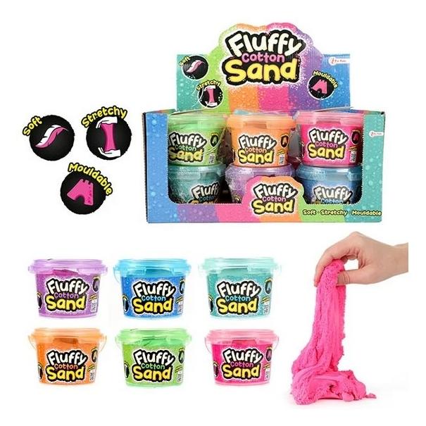 Toi-Toys Dehnbare flauschige Spielsandfarbe, 300 Gramm (2430441)