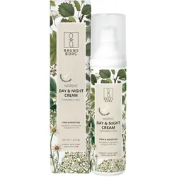Raunsborg, Gesichtscreme, - Day & Night Cream Fragrance Free - 50 ml. (50 ml, Nachtcreme, Tagescreme)