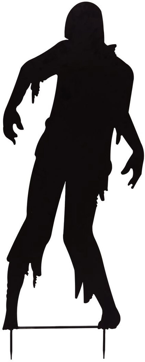 Europalms Silhouette Metall Zombie Mann, 135cm