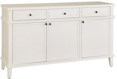 Daphne 3-Door Sideboard - White - Ballard Designs