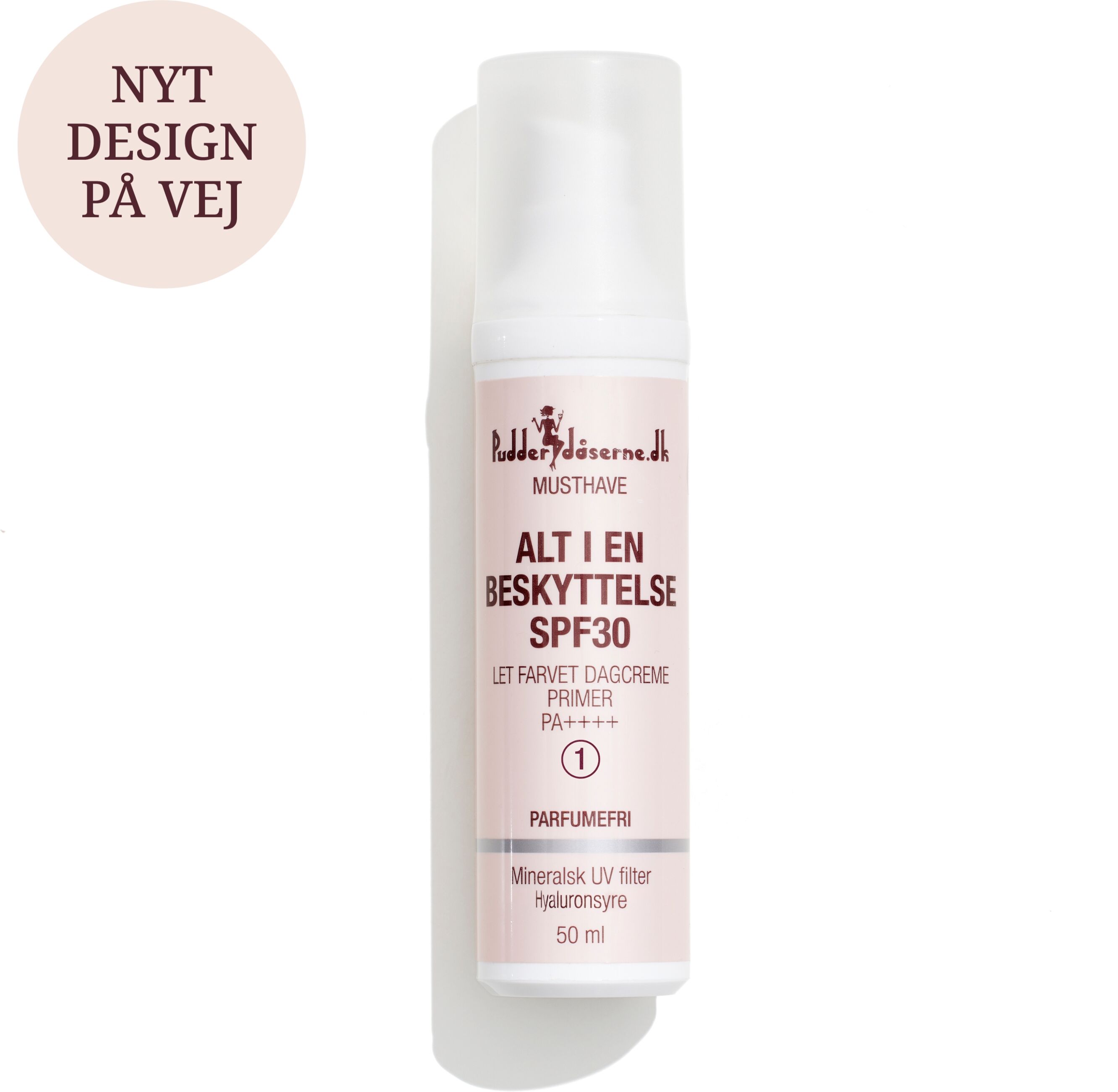 Pudderdåserne Alt I En Beskyttelse SPF 30 001 50 ml