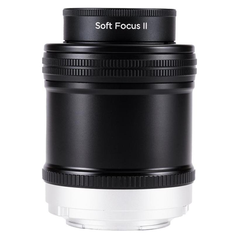 Lensbaby Soft Focus II 50 Optic mit Anschluss Nikon F (Nikon F, APS-C / DX, Micro Four Thirds, Vollformat) (LBSFIIN)