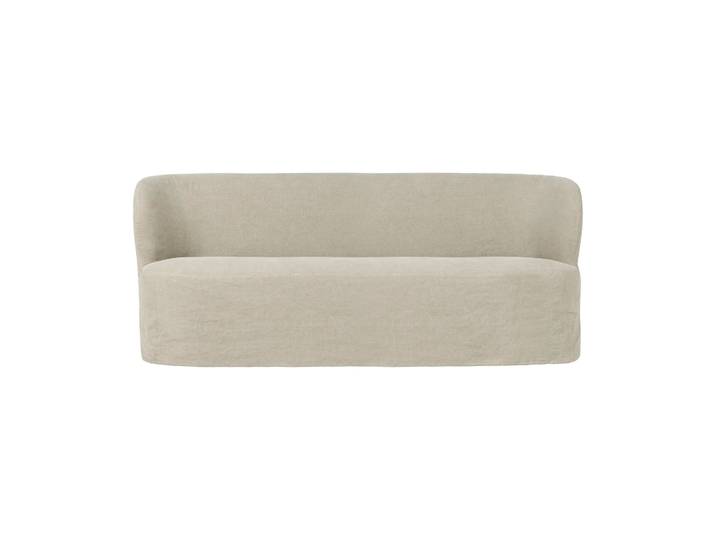 GUBI Canapé Stay Slipcover Linen 0023, 190x70 cm, 2,5 places