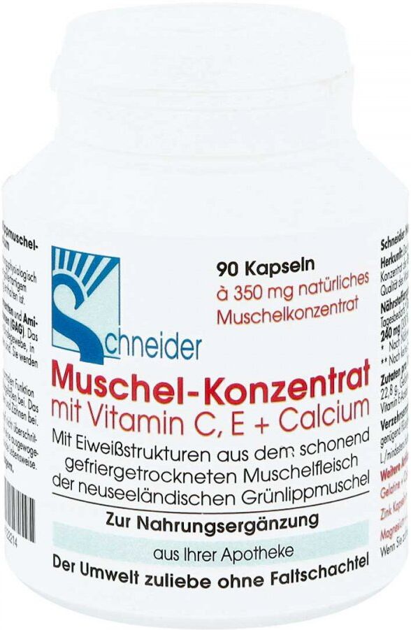 Muschel Konzentrat mit Vitaminen en Kapseln