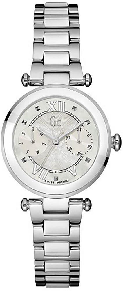 Montre Femme Gc En Céramique Blanche Etanche Femme