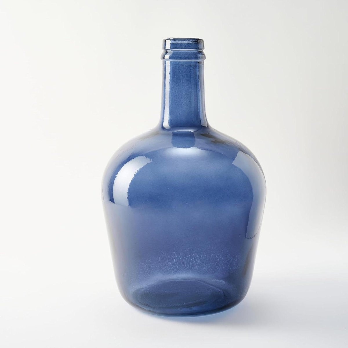 Glazen Karaf Damajuana Marineblauw 4 liter