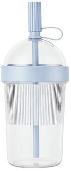 Universal Stock Coffee Tumbler With Straw & Lid Leak Proof Travel Mug For Hot & Cold Drinks blue
